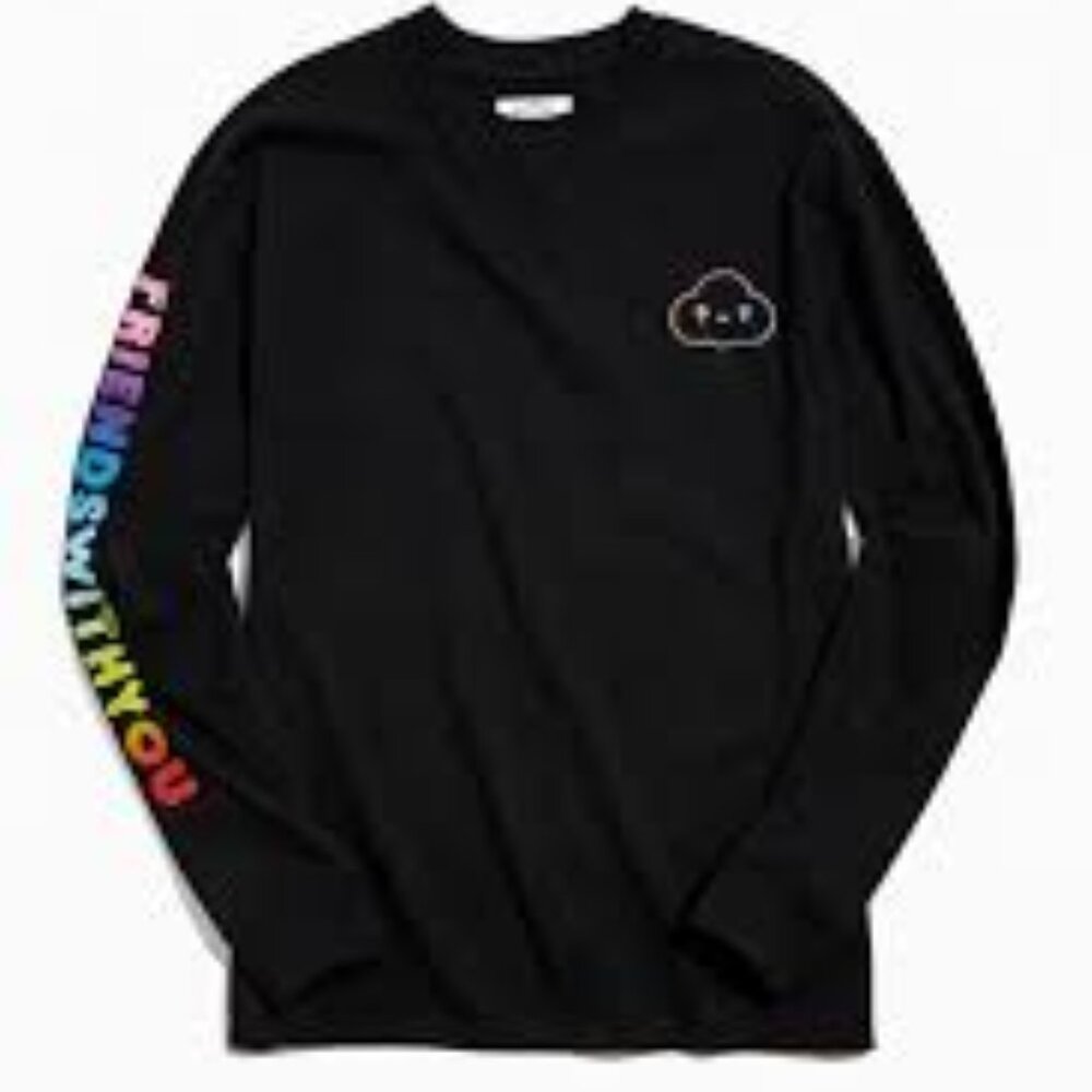 GUESS ORIGINALS X FriendsWithYou Triangle Logo Tee Size XL